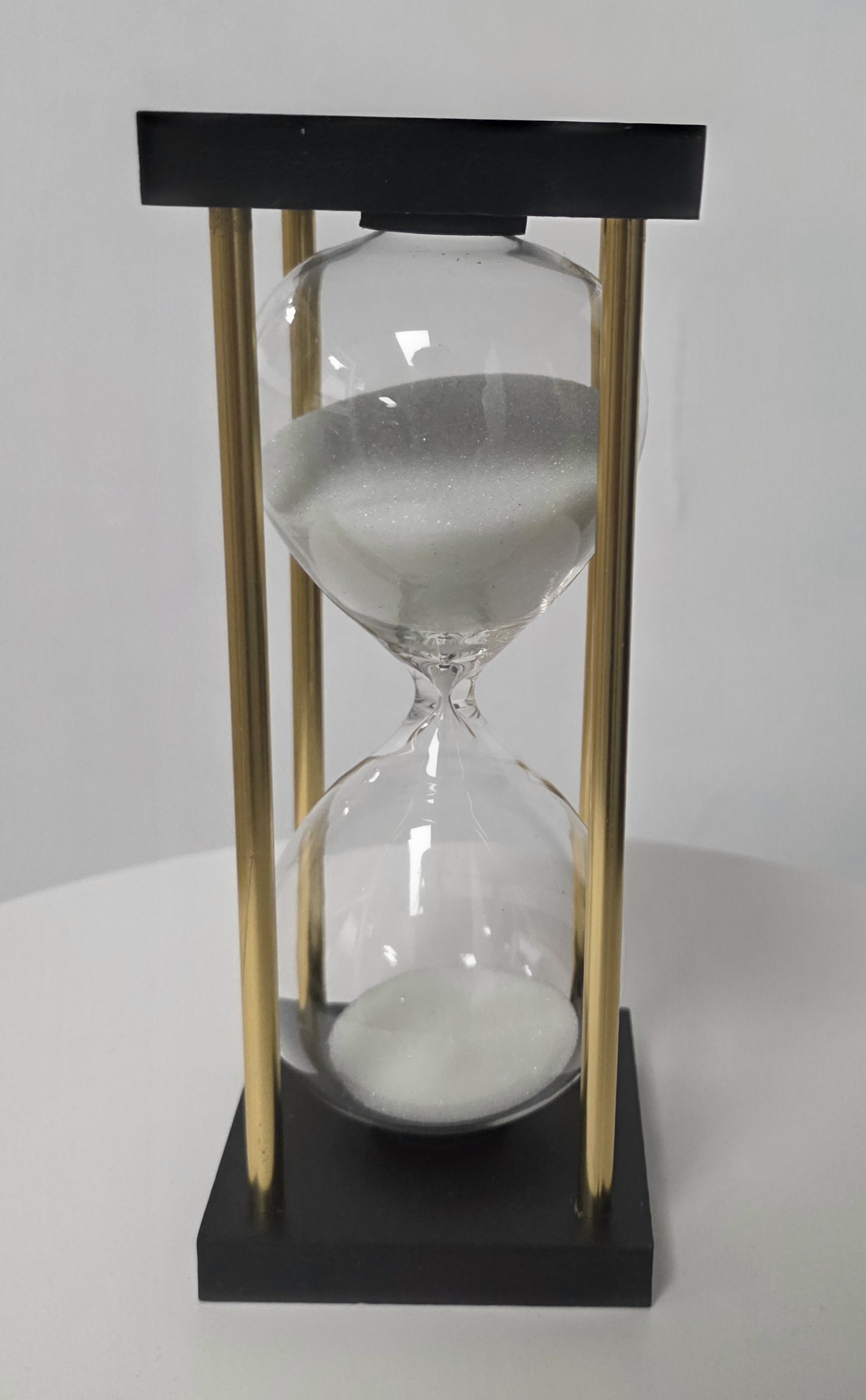Black & gold hourglasses