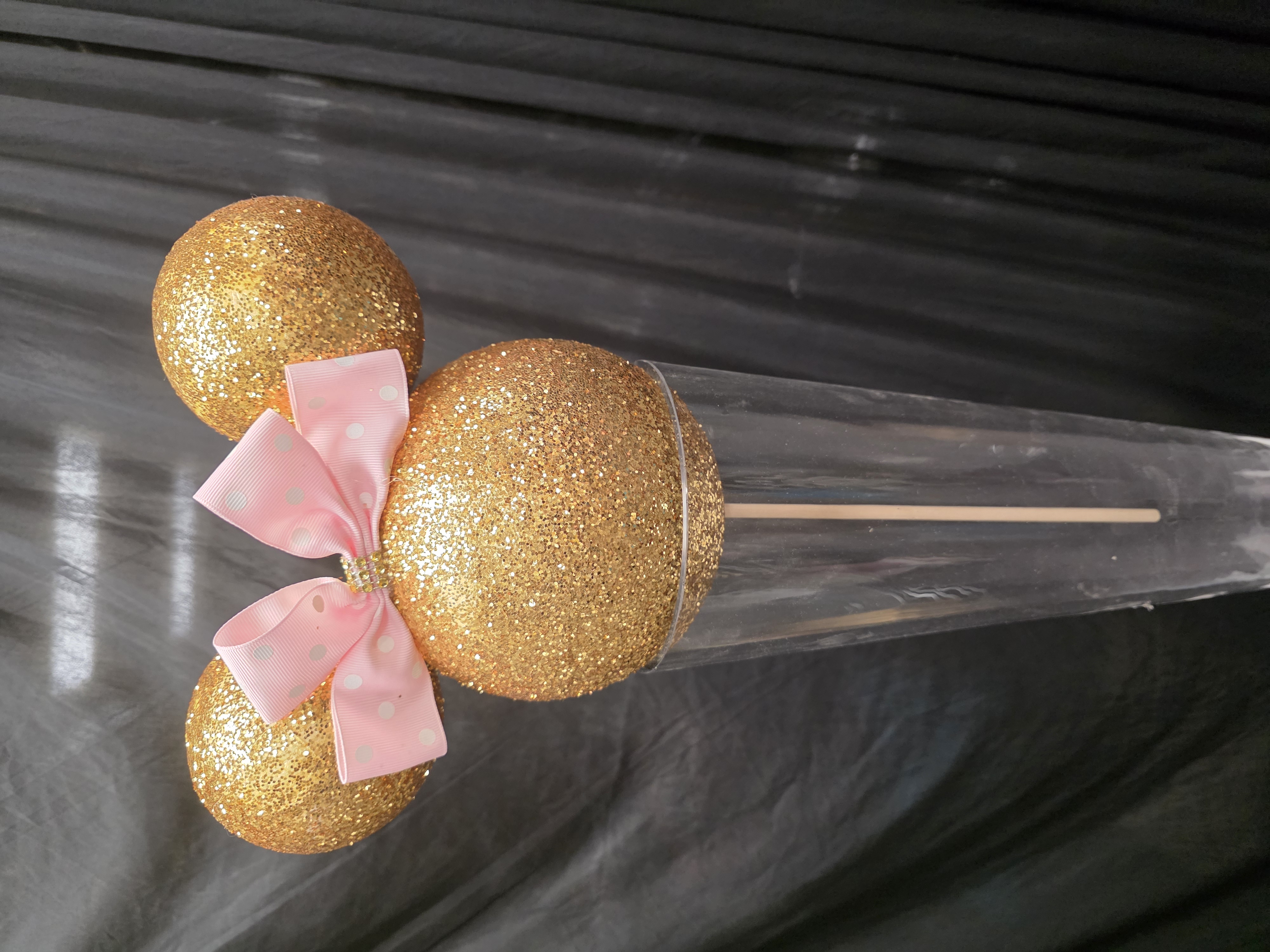 Glitter Minnie heads